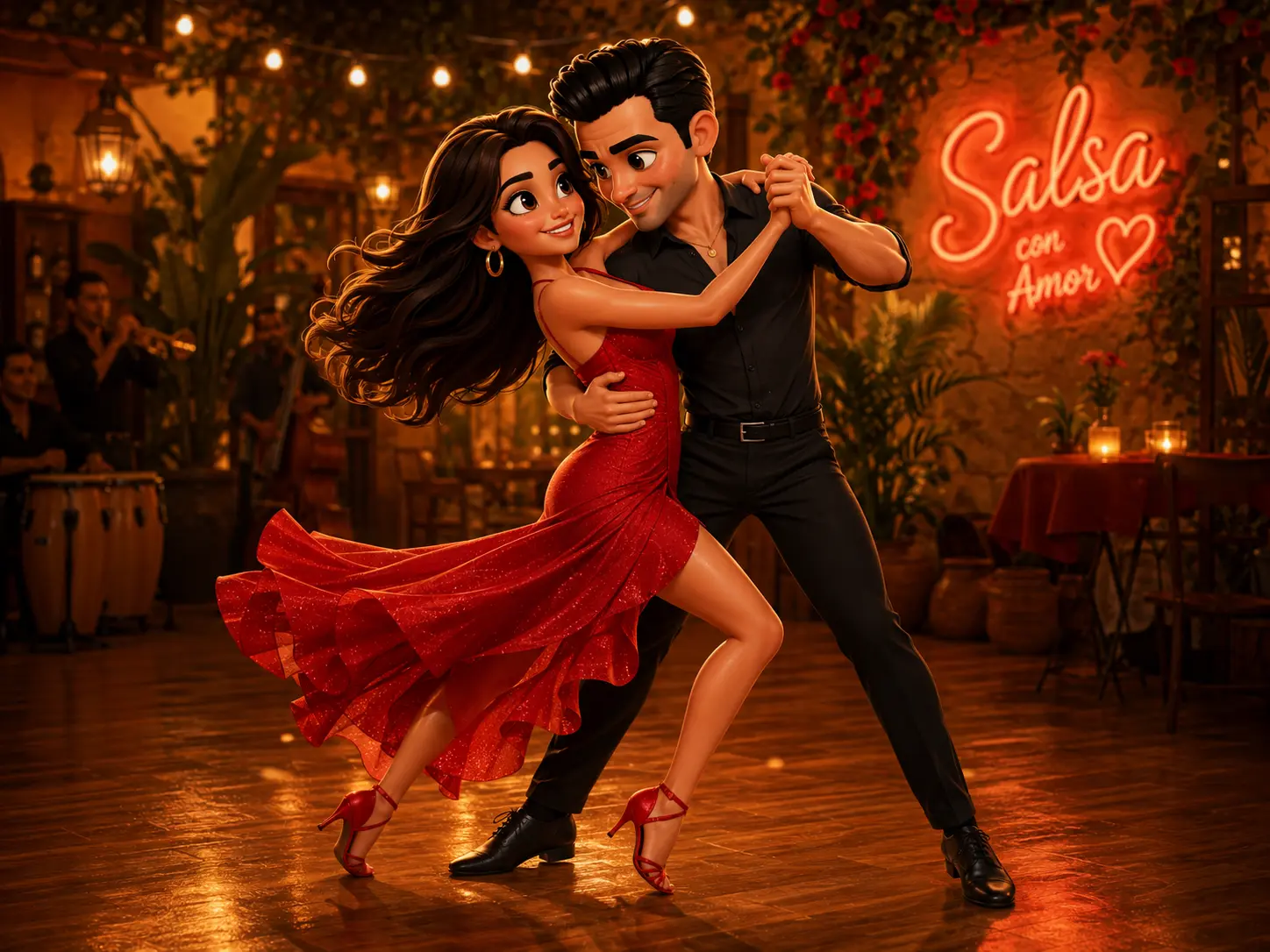 Escena del curso Aprende Salsa en Pareja